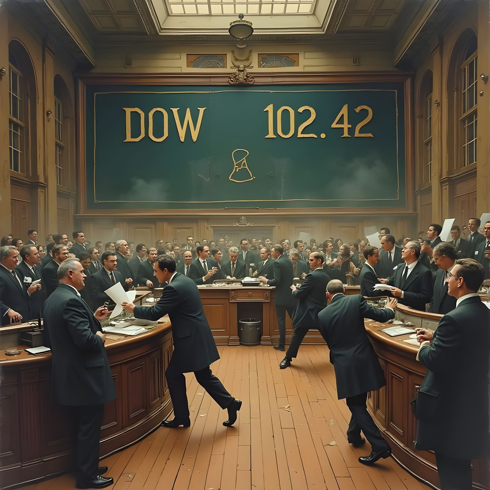 Stock Market Crash Lingers at Historic Low in 1982