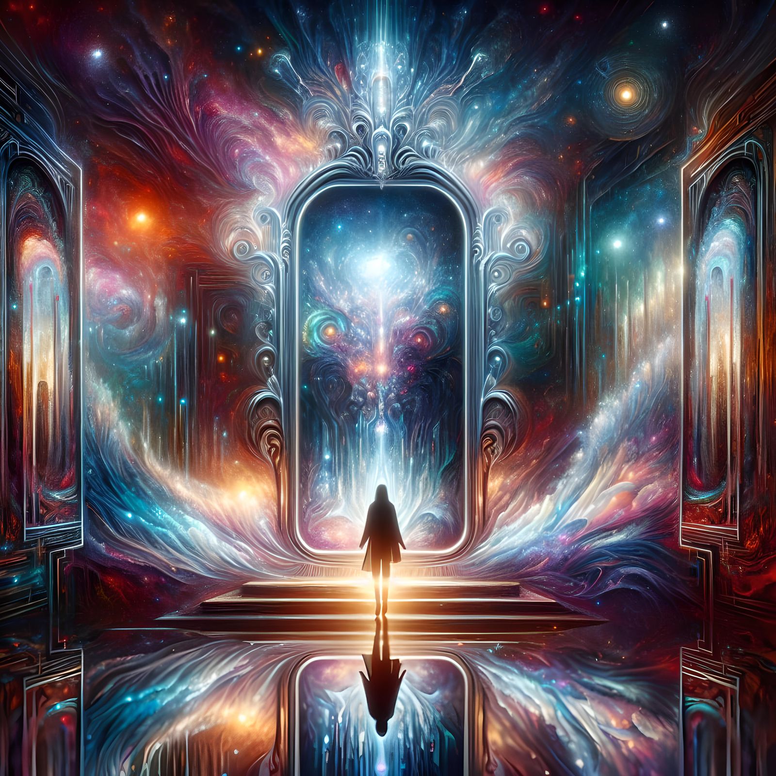 Look in the mirror and see who is mirroring...