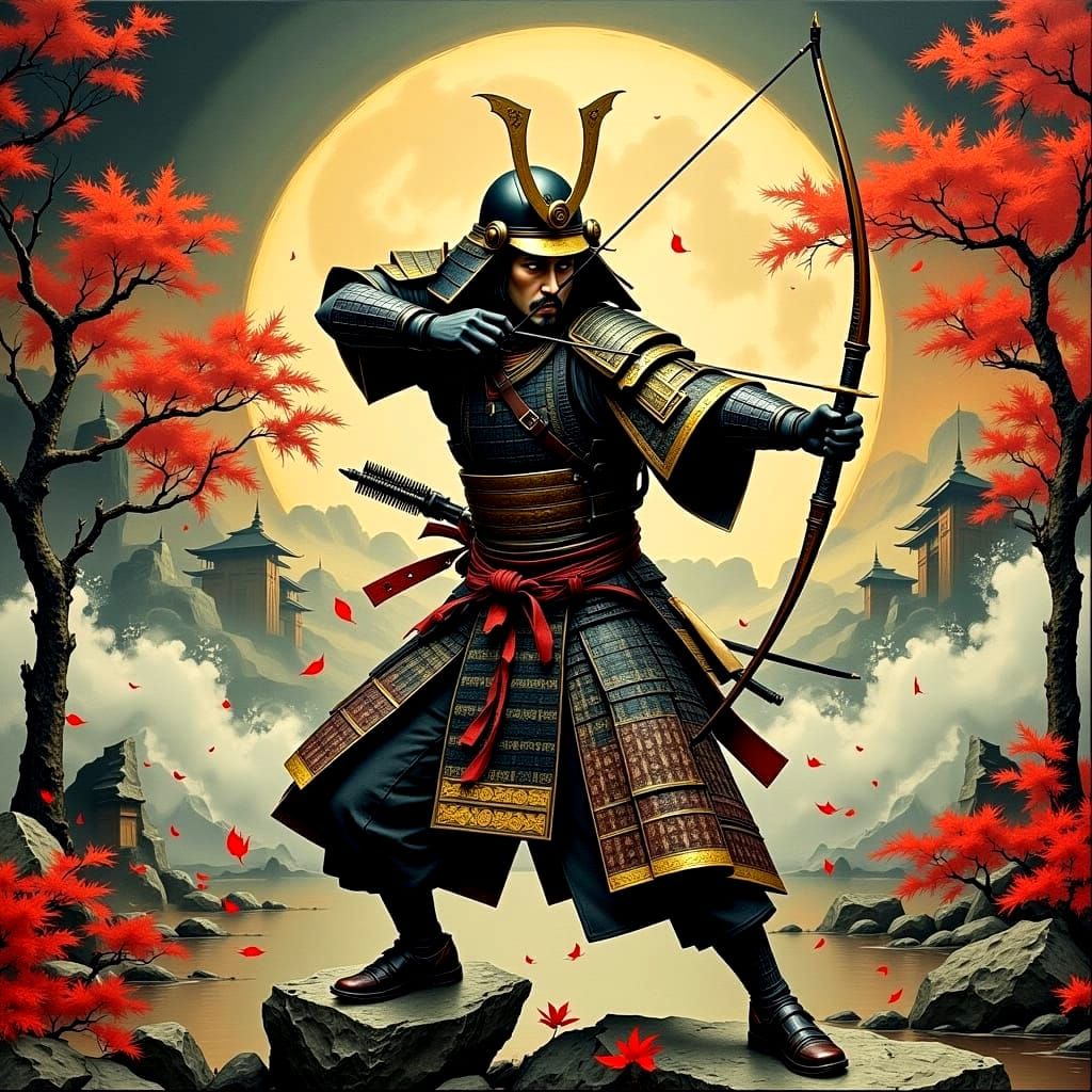 Samurai, the infallible archer