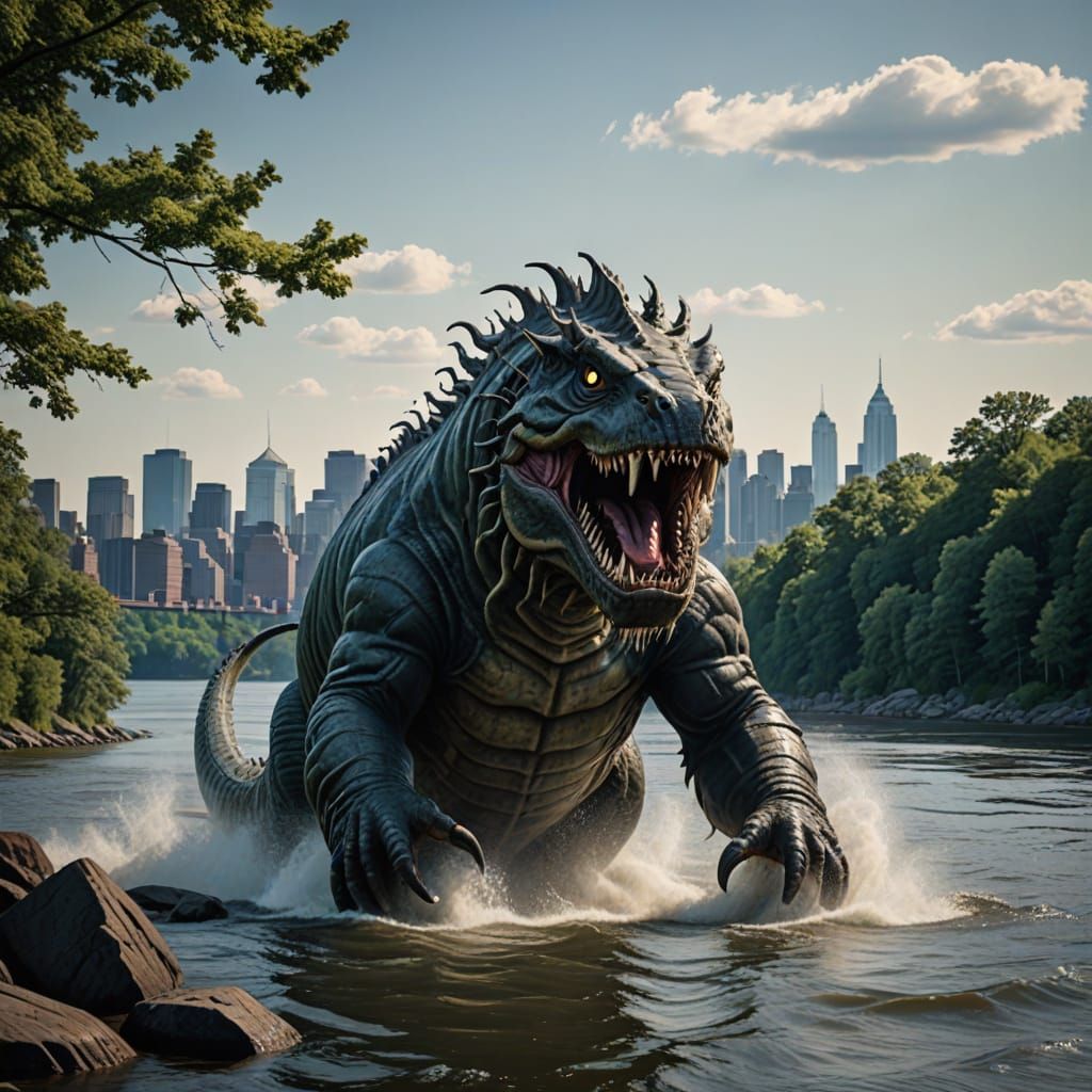 Eerie Hudson River Monster Emerges