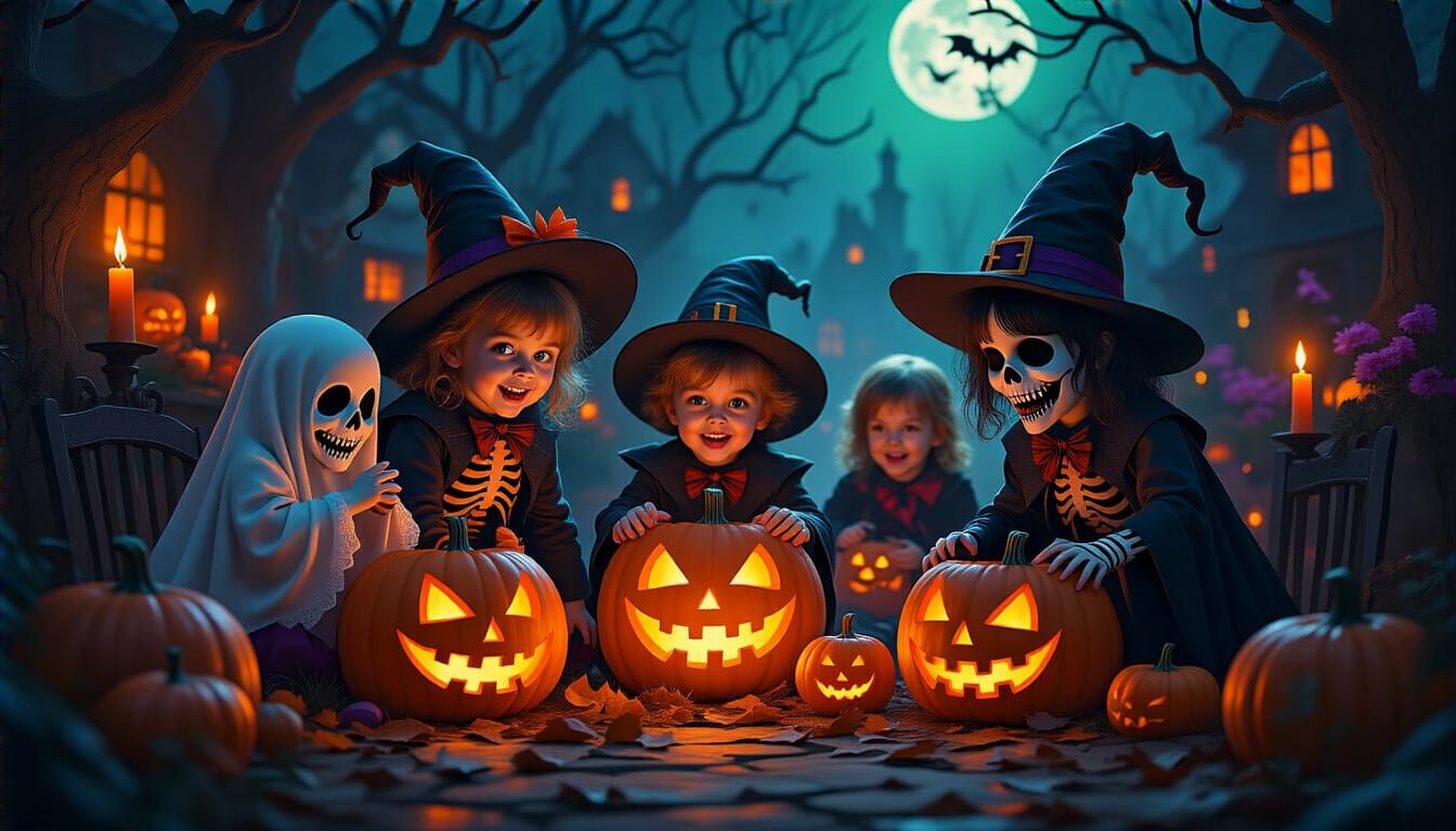 Spooky Halloween Party for Ghoulish Children