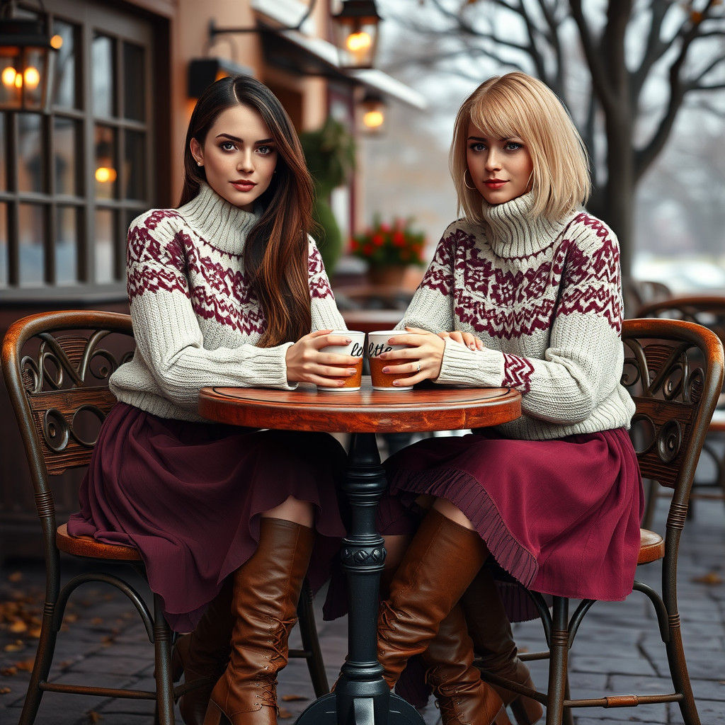 Friends at Cafe: Fantasy Concept Art in Unreal Engine