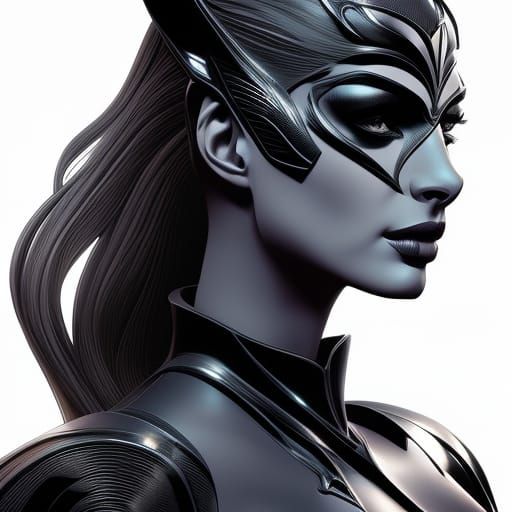 Anne Hathaway as Catwoman #3