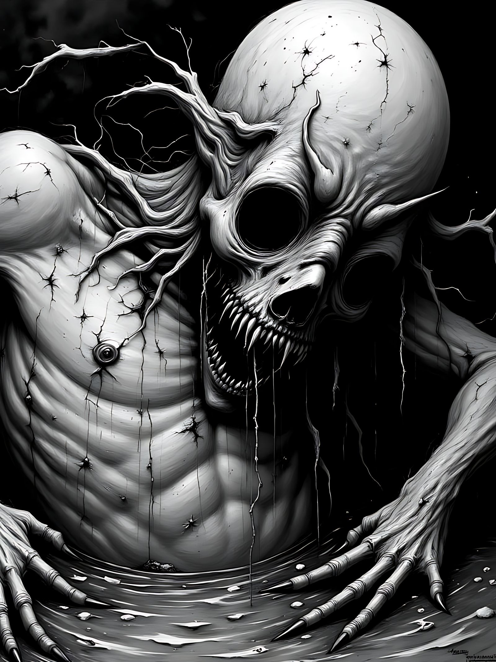 It came from beneath . . .