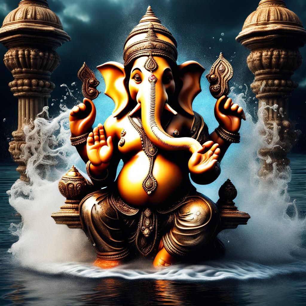 Ganesh returns to Kailash