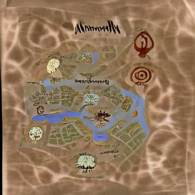 Morrowind Inspired Fantasy Map