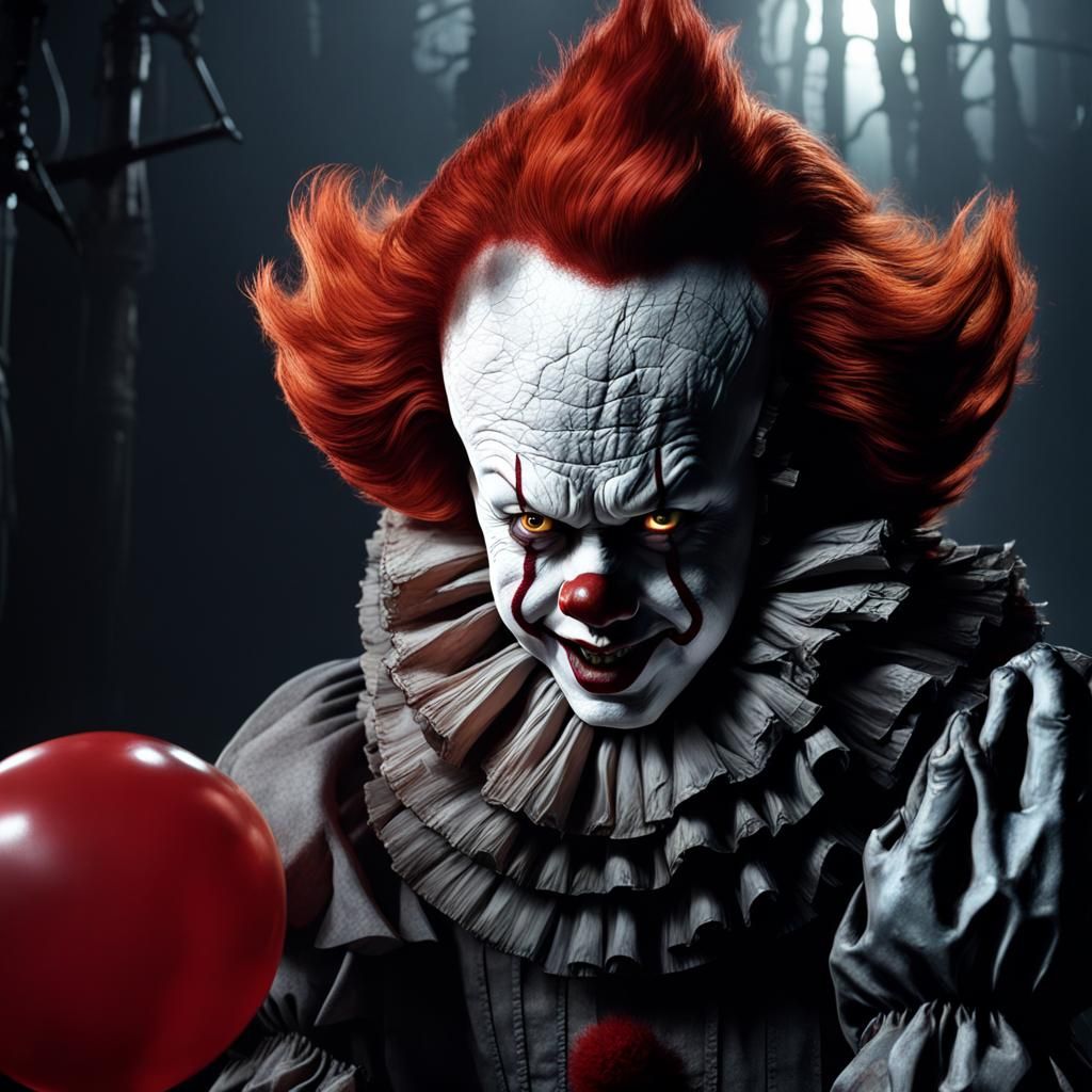 Hyper-Detailed Pennywise Render in Unreal Engine