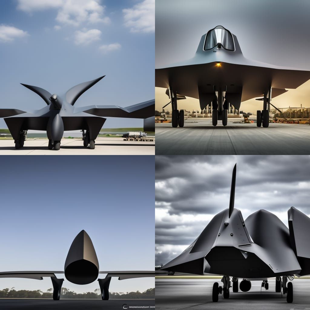 Next Generation Stealth Aircraft in Sharp Focus