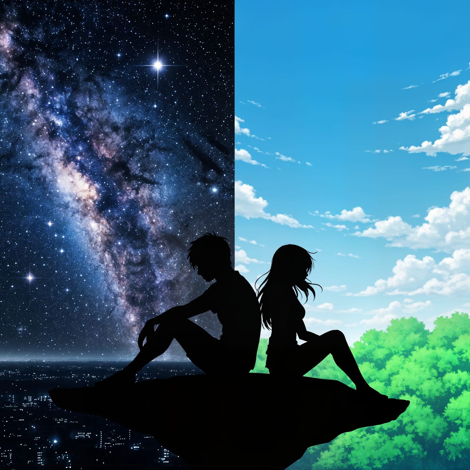 Fantasy Anime: Two Worlds Divided by a Cliff