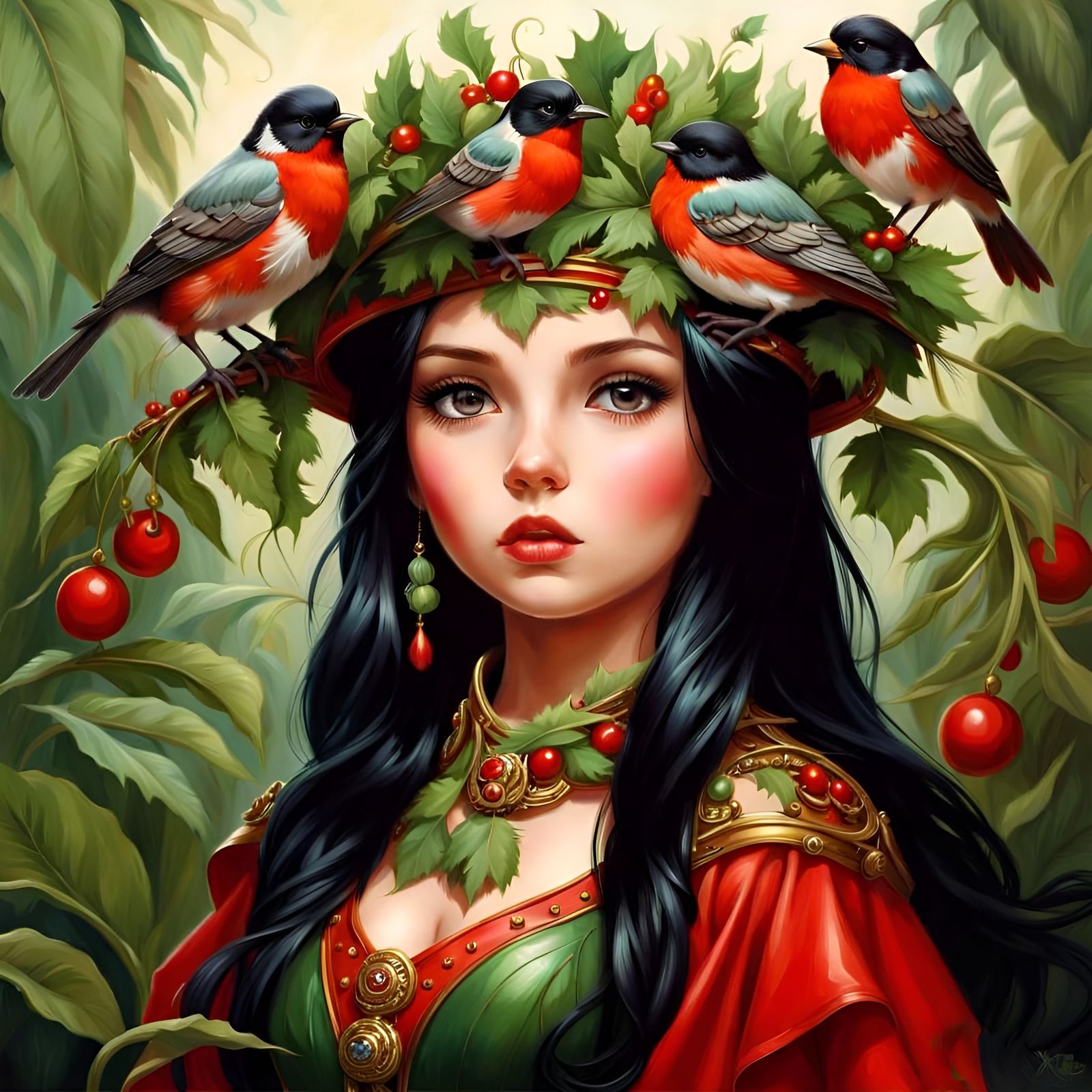 My Christmas Headdress!!!!