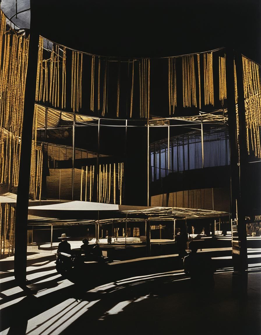 Surreal Serengeti Landscape in Dramatic Lighting