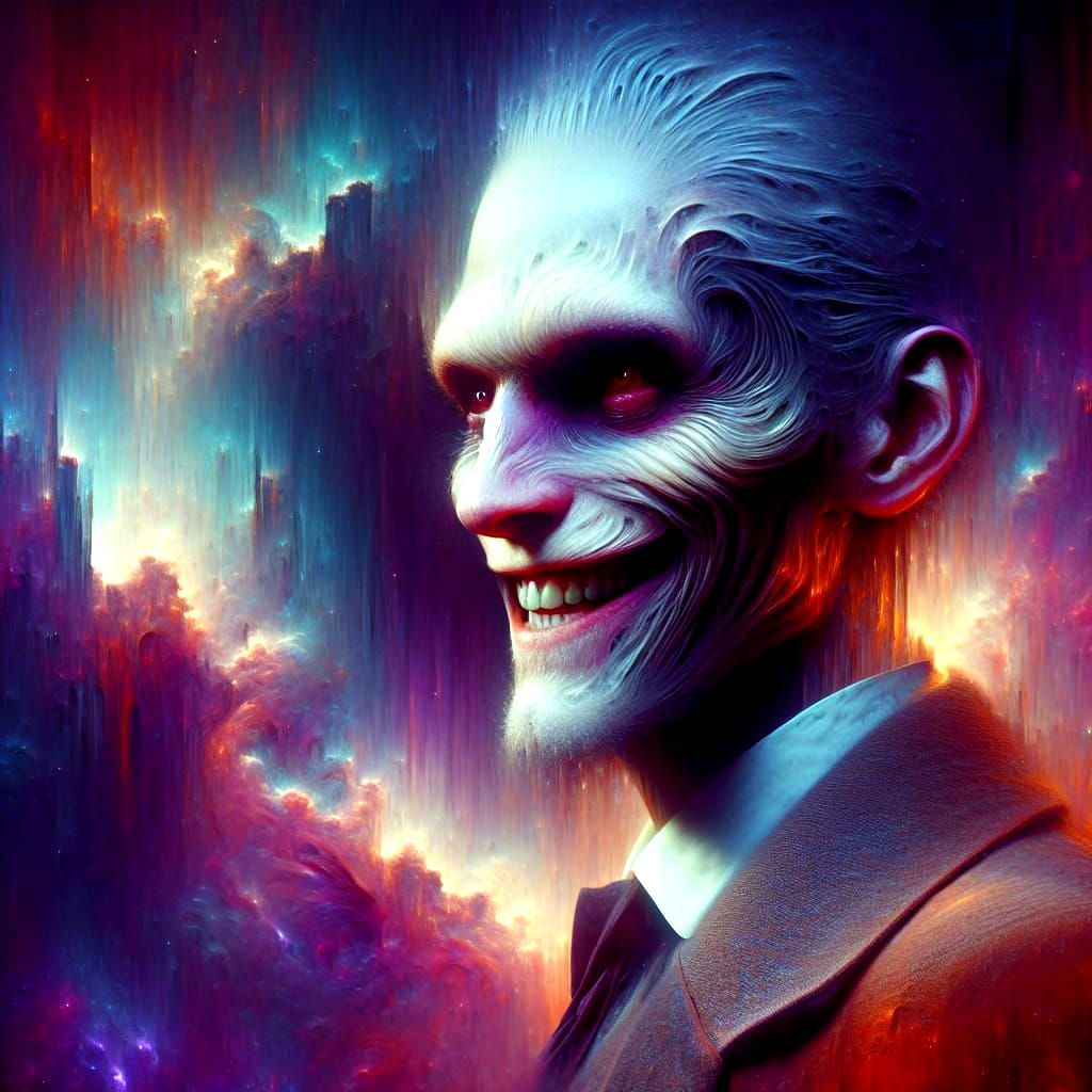 Haunting Figure in the Backrooms: Matte Painting