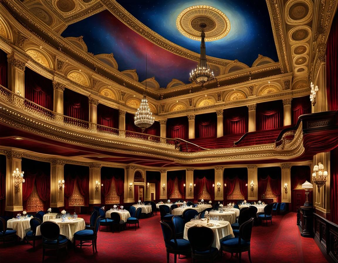 Ford’s Theatre, April 14th 1865, Neo-Impressionism