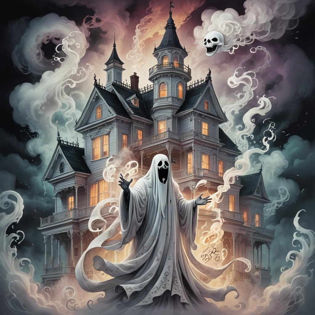 Ethereal Ghost of Fortune Over White House