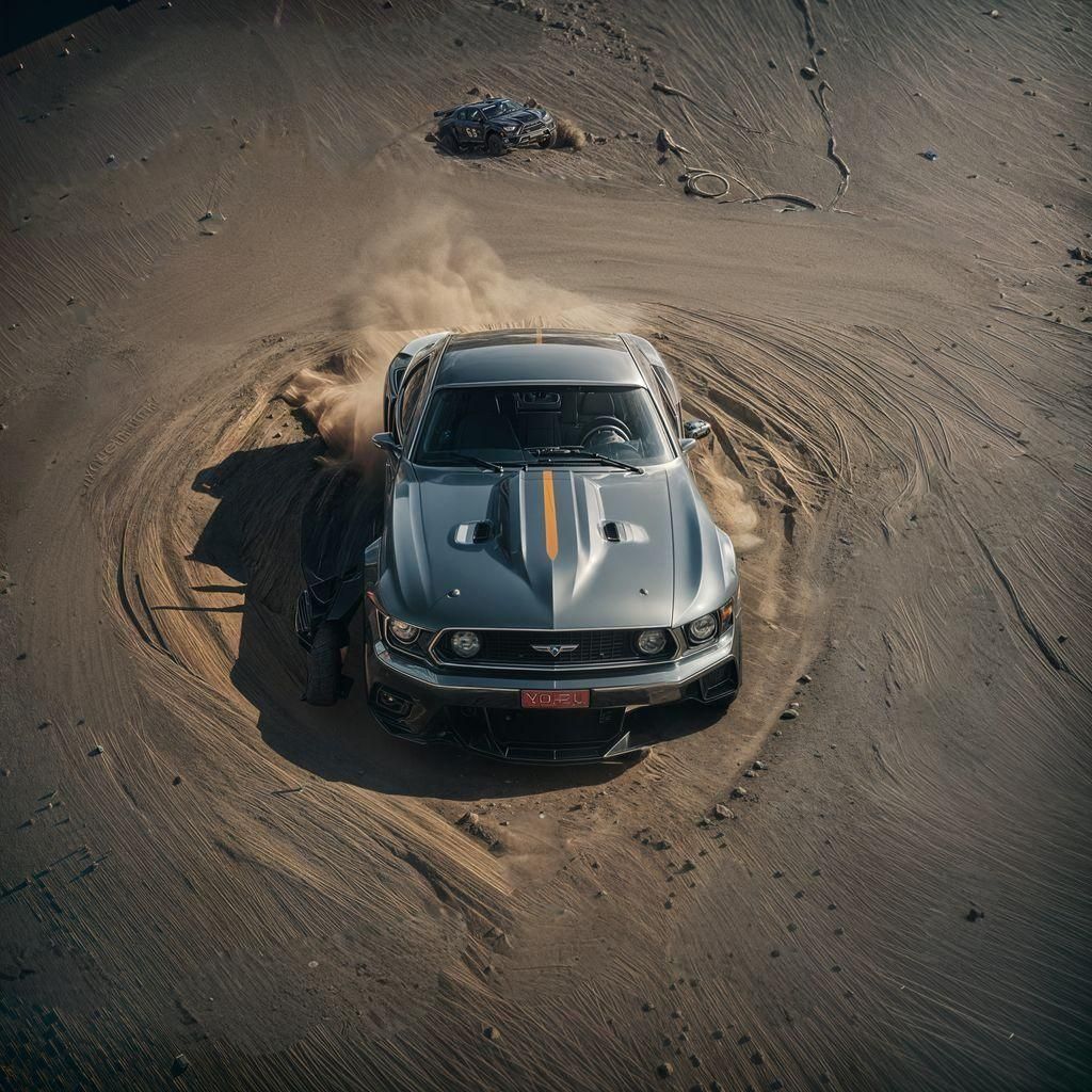 Dramatic Car Company Logo in Cinematic Style