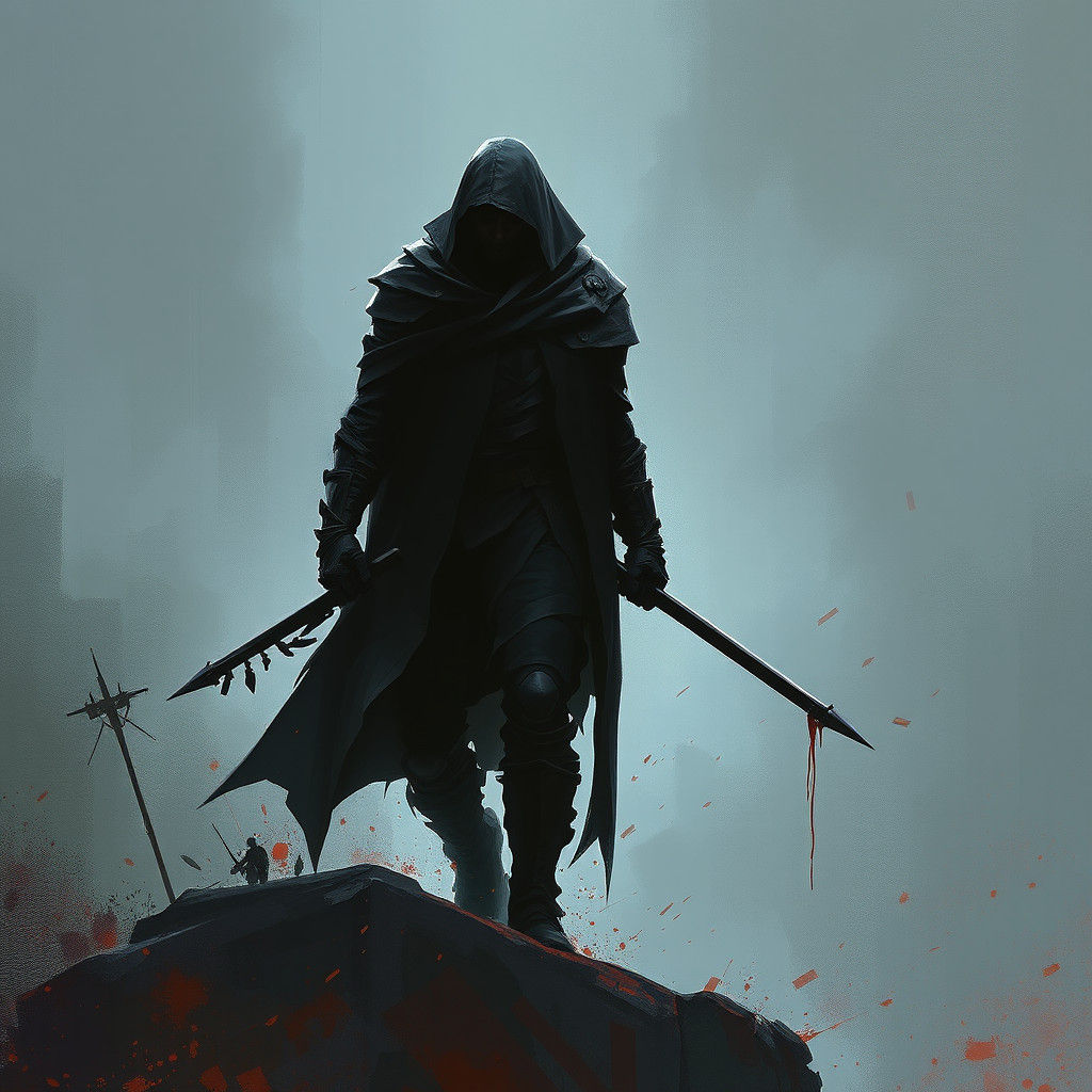 Sinister Henchman in Dark Fantasy Style