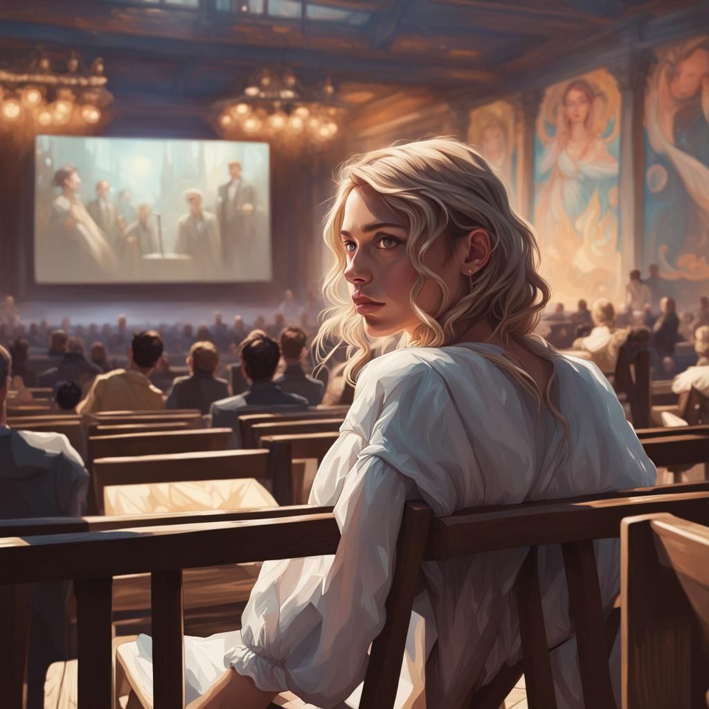 Summer Cinema: A Hyperdetailed Portrait in Dynamic Lighting