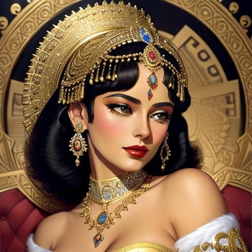 Detailed 3D Rendering in Maximalist Style