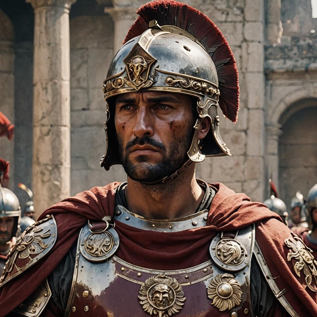 Roman Centurion: Wisdom and Weariness of Command