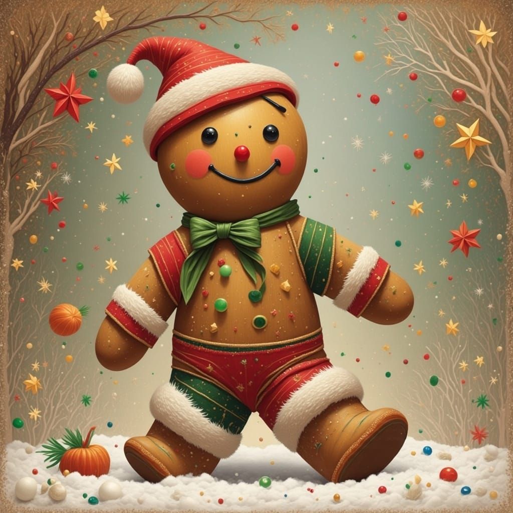 Gingerbread Man with a Twist of Fate