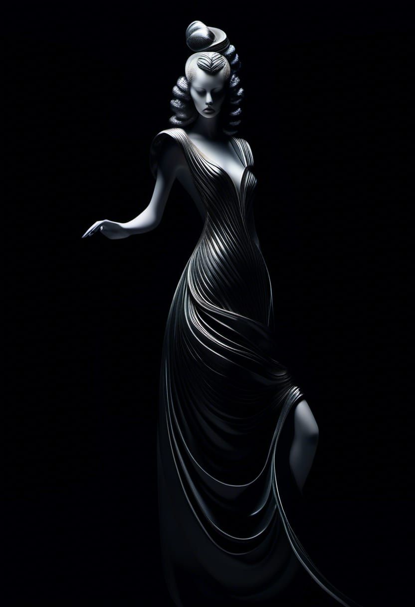 Surreal Abstracted Portraits in Detailed Matte Painting