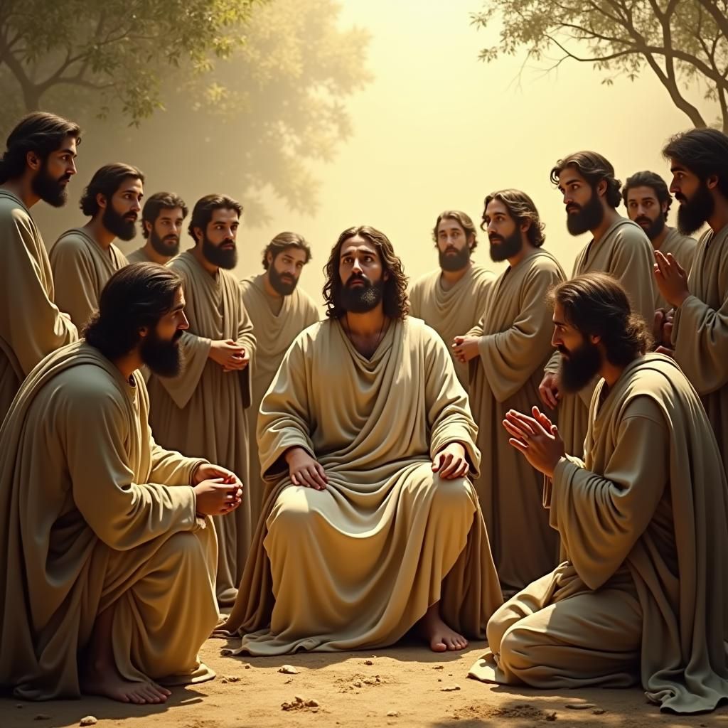 Saints James and John Request Honors from Jesus