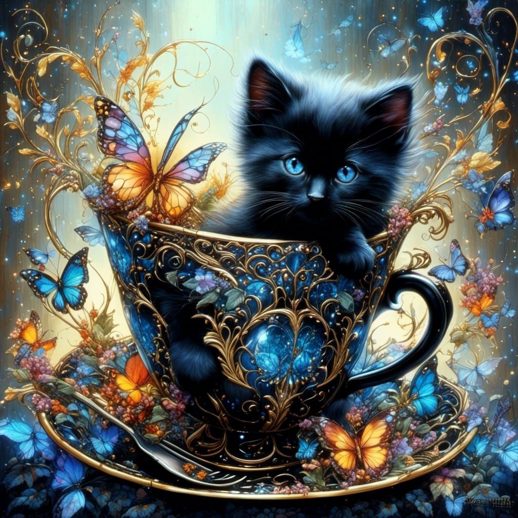 Tea-Kitten