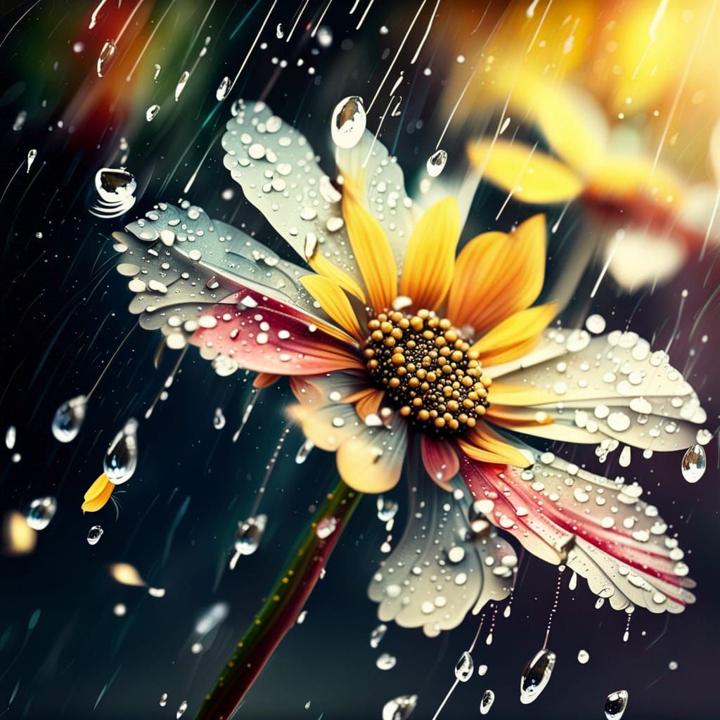 High Resolution Rain with Awesome Detail