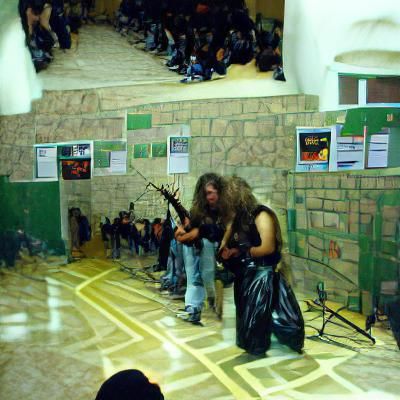 Thrash Metal Concert in Khazad-dûm Halls