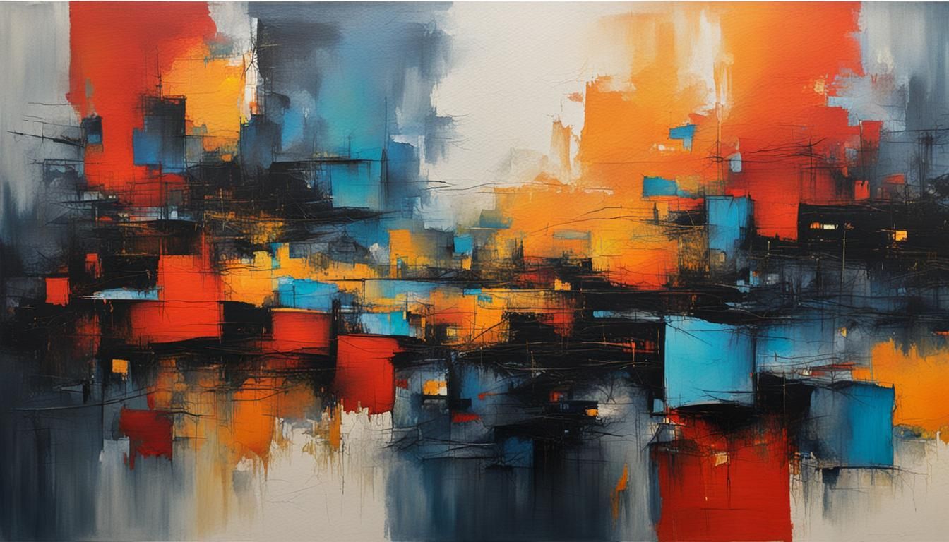 Dynamic Abstract Painting