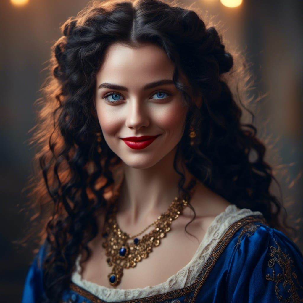 Portrait of a beautiful woman