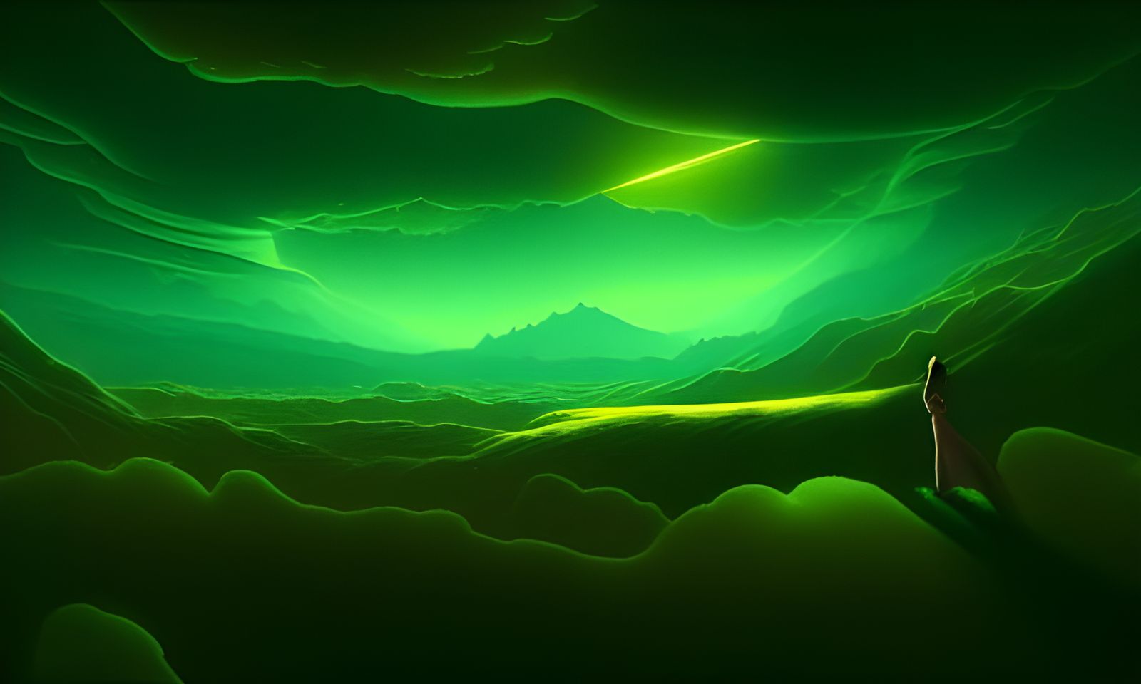 Surreal Cosmic Landscape in Unreal Engine