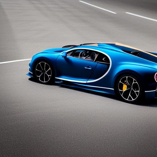 Bugatti Chiron in Professional Photo