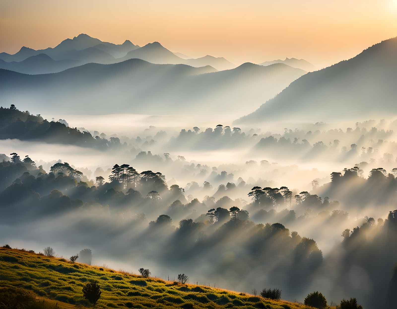 Misty Mountains: Ethereal Landscape Photography