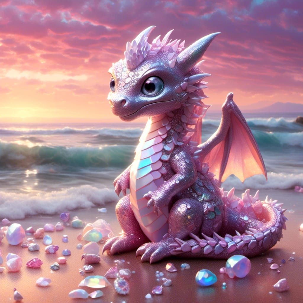 cute baby dragon