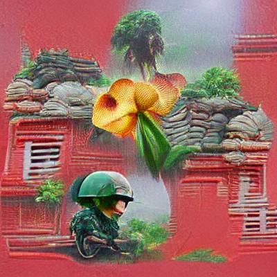AI Generates a Landscape of Vietnam