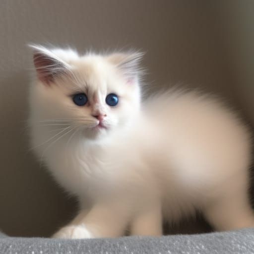 Ragdoll Kitten Named Charli