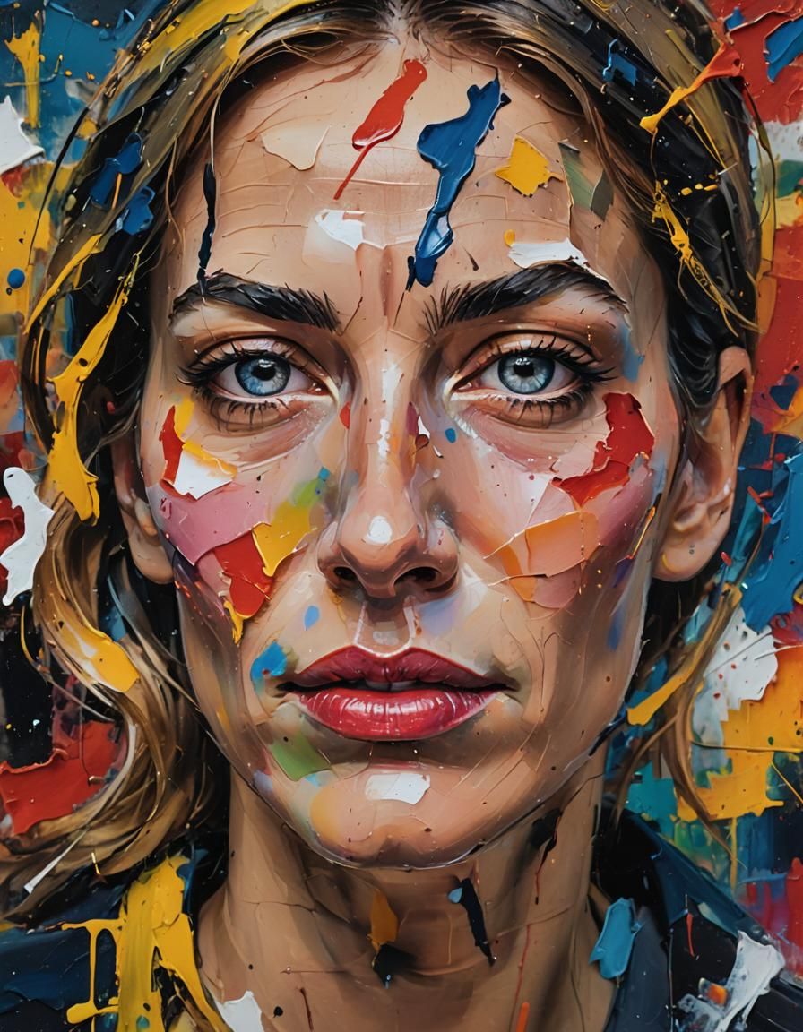 AI Generated Image of the Word Hello