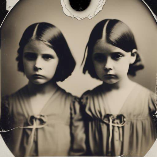 Chromolithography: Spirit photograph: C