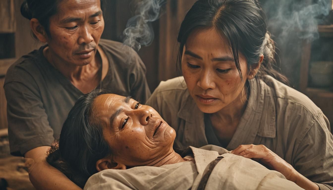 “I came back to visit my mother one last time. Before my mot...