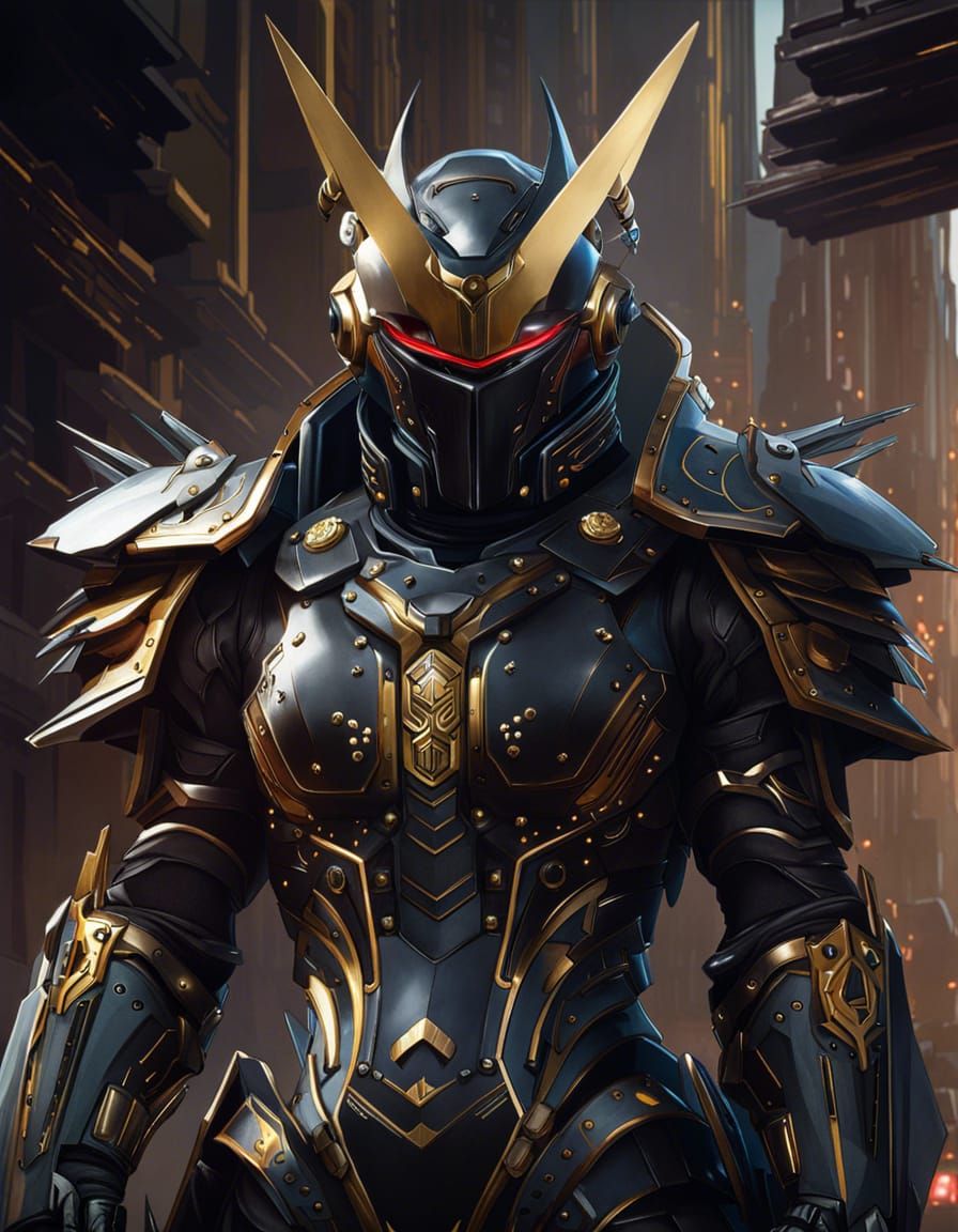 Armored future warrior