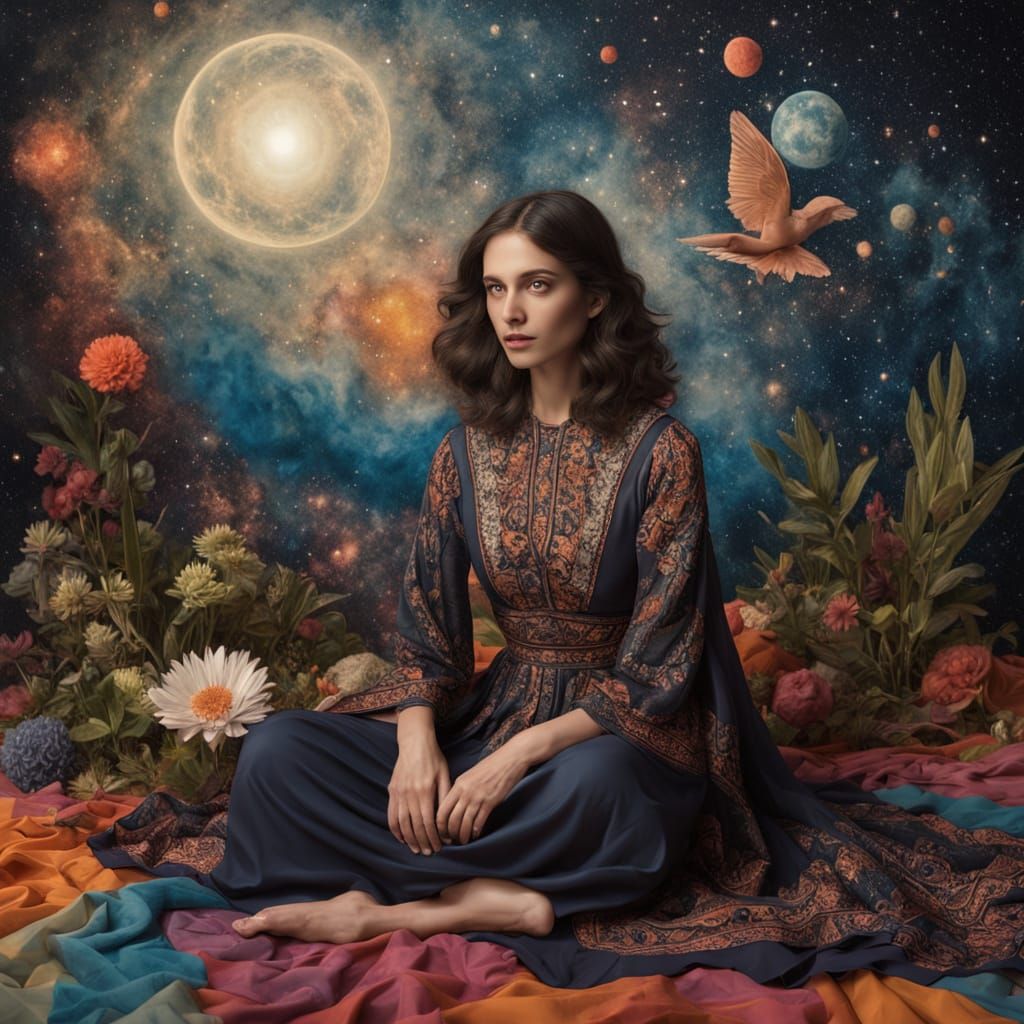 Enigmatic Figure Embodies Liminal World