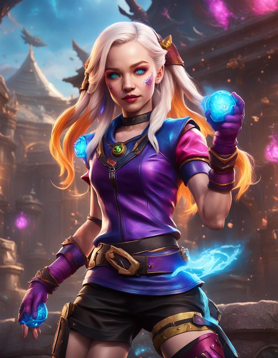 Jinx from League of Legends: Cinematic Art