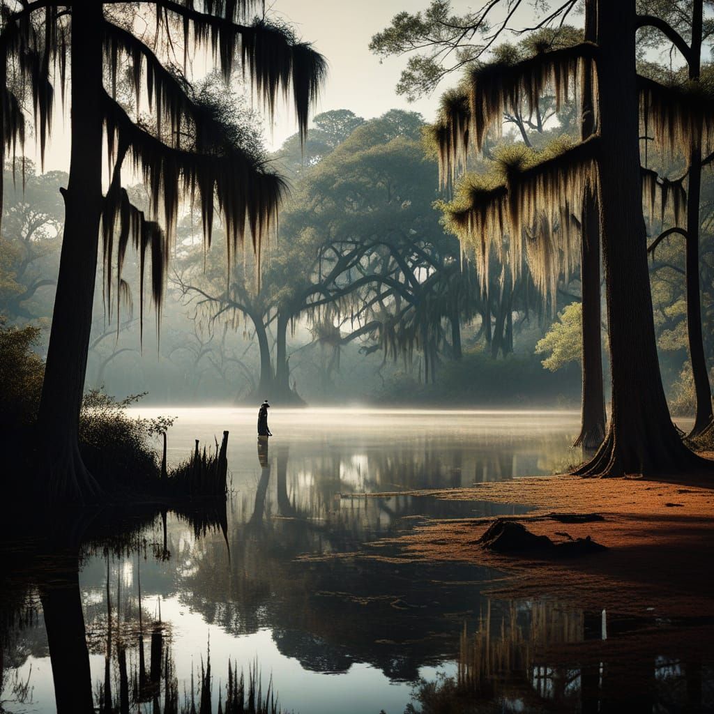 Caddo Lake Texas Cinematic Masterpiece