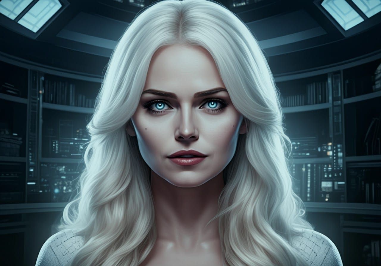 Emma Frost, the White Queen, Detailed Portrait