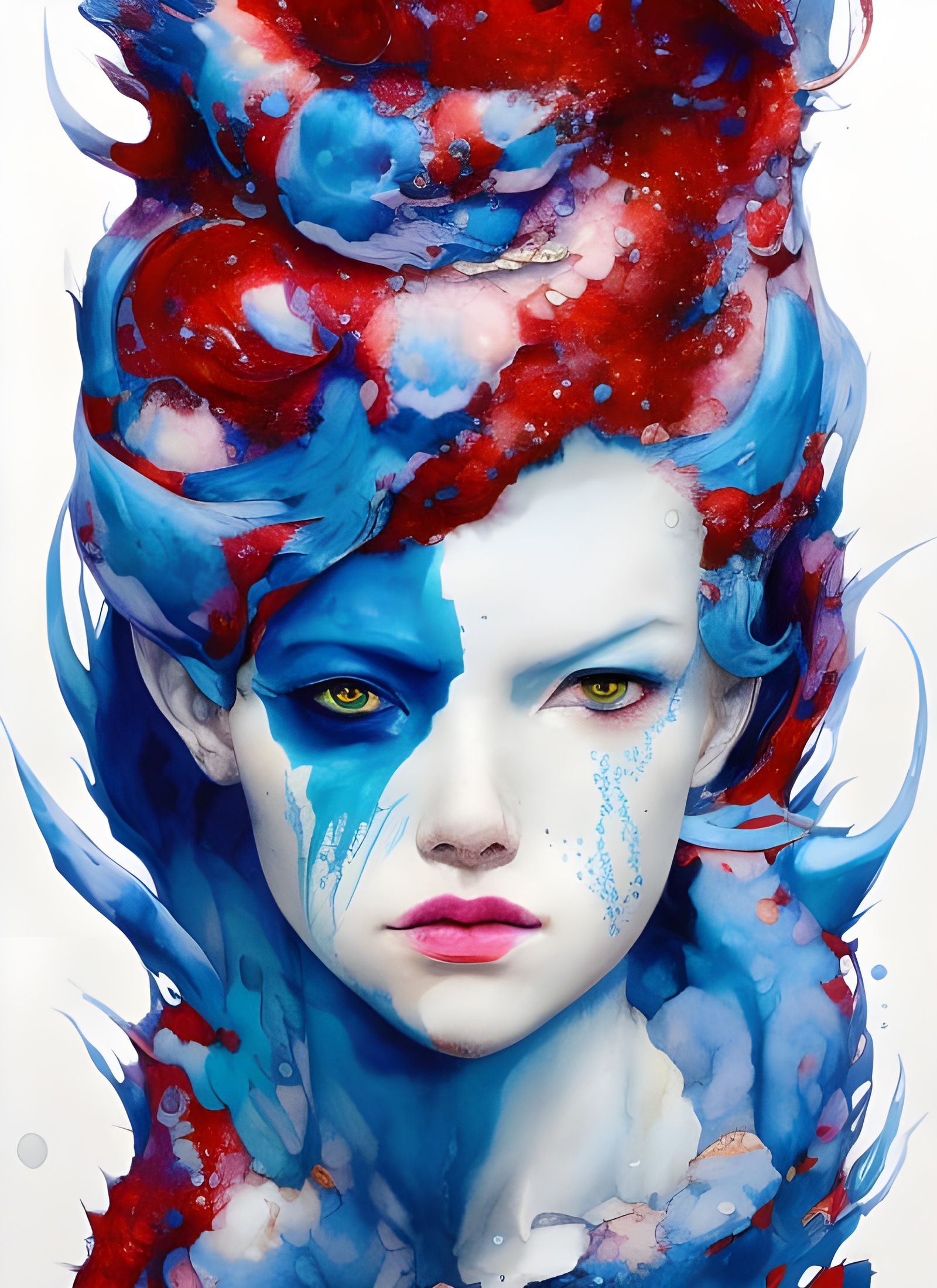 A Mystique Beehive Hairstyle