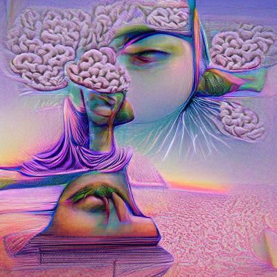 Peaceful Prison: A Conceptual AI Image