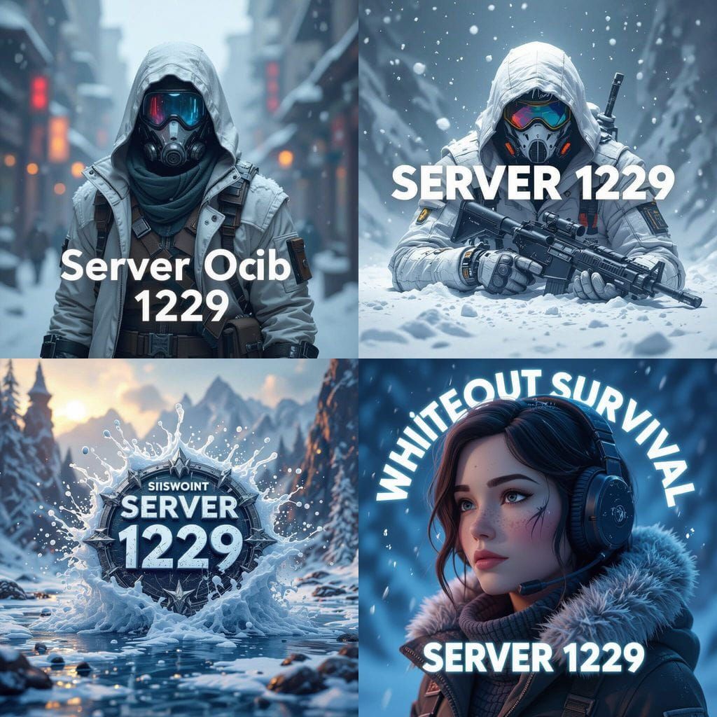 Whiteout Survival 'Server 1229' Profile Picture in 3D Animat...