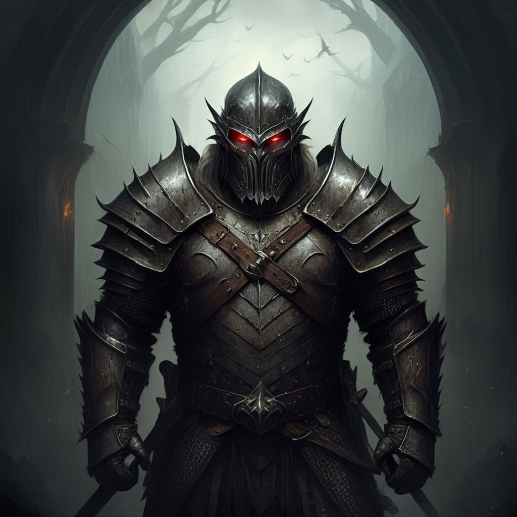 Grimdark Fantasy Artwork in Dark Fantasy Style