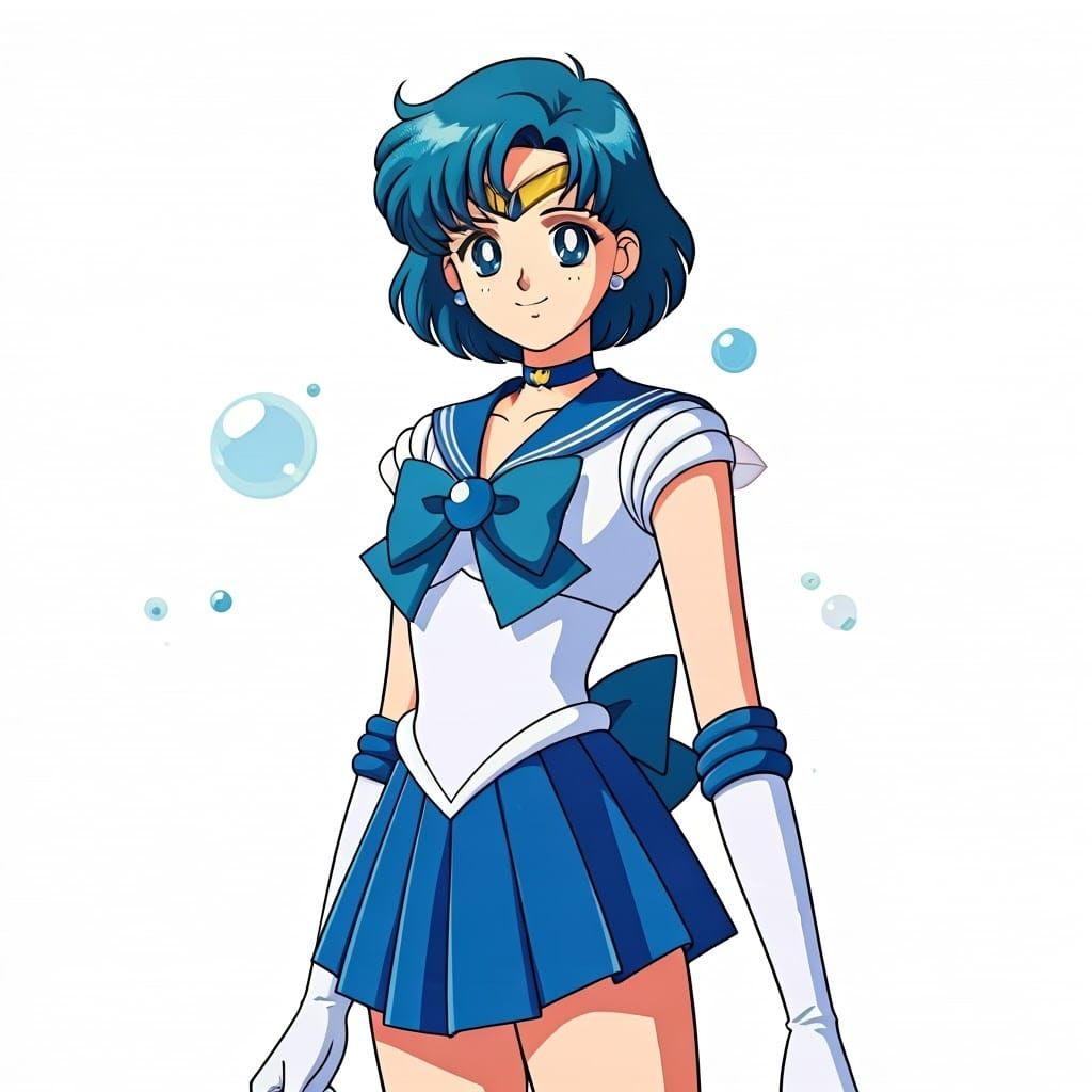 Sailor Senshi in Magical Girl Attire